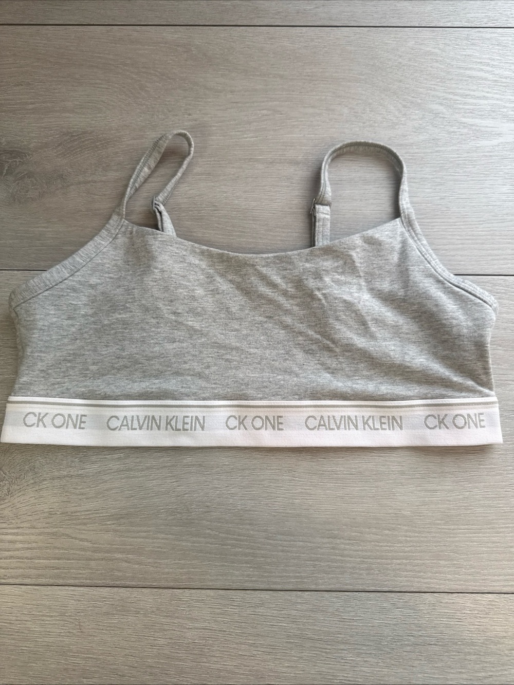Calvin Klein Classic Gray Bralette
